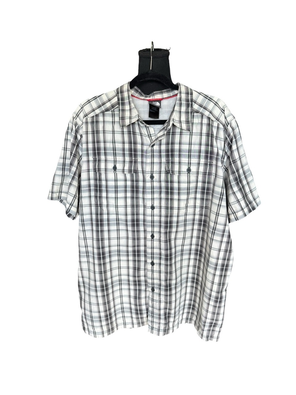 The North Face Plaid Button Up Shirt XL Mens Hiking Outdoor Camp Gorpcore BB21